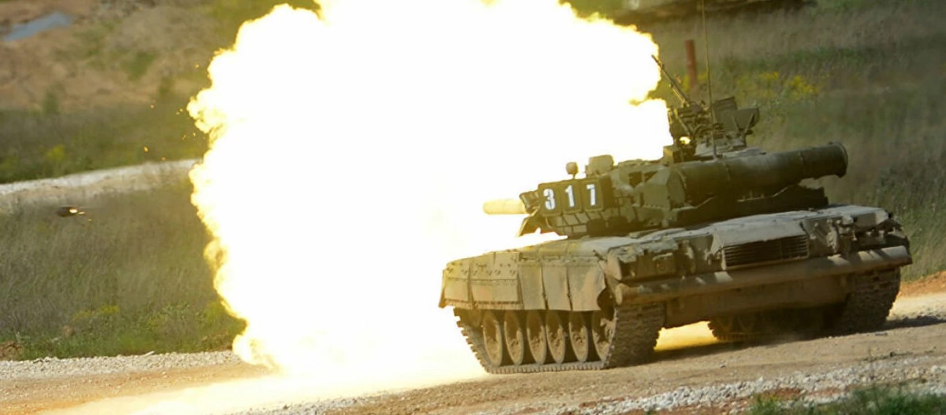 T-80 BVM: Τα ρωσικά άρματα Τ-80 φονικότερα από ποτέ (βίντεο)